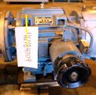 Used Waukesha Rotary Positive Displacement Pump, Model 030U2, 316 Stainless Steel. Approximately 36 gallons per minute at 250 psi maximum pressure at 600 rpm capacity, 0.060 gallon displacement per r...