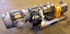 Used Waukesha Rotary Positive Displacement Pump, Model 030U2, 316 Stainless Steel. Approximately 36 gallons per minute at 250 psi maximum pressure at 600 rpm capacity, 0.060 gallon displacement per r...