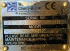 Used Waukesha Rotary Positive Displacement Pump, Model 030U2, 316 Stainless Steel. Approximately 36 gallons per minute at 250 psi maximum pressure at 600 rpm capacity, 0.060 gallon displacement per r...