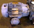 Used Waukesha Rotary Positive Displacement Pump, Model 030U2, 316 Stainless Steel. Approximately 36 gallons per minute at 250 psi maximum pressure at 600 rpm capacity, 0.060 gallon displacement per r...