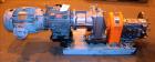 Used Waukesha Rotary Positive Displacement Pump, Model 030U2, 316 Stainless Steel. Approximately 36 gallons per minute at 250 psi maximum pressure at 600 rpm capacity, 0.060 gallon displacement per r...
