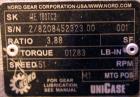 Used Waukesha Rotary Positive Displacement Pump, Model 030U2, 316 Stainless Steel. Approximately 36 gallons per minute at 250 psi maximum pressure at 600 rpm capacity, 0.060 gallon displacement per r...