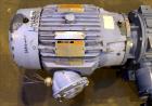 Used Waukesha Rotary Positive Displacement Pump, Model 030U2, 316 Stainless Steel. Approximately 36 gallons per minute at 250 psi maximum pressure at 600 rpm capacity, 0.060 gallon displacement per r...
