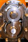 Used Waukesha Rotary Positive Displacement Pump, Model 030U2, 316 Stainless Steel. Approximately 36 gallons per minute at 250 psi maximum pressure at 600 rpm capacity, 0.060 gallon displacement per r...