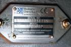 Used Waukesha Rotary Positive Displacement Pump, Model 030U2AP, 316 Stainless Steel. Approximately 36 gallons per minute at 250 psi maximum pressure at 600 rpm capacity, 0.060 gallon displacement per...