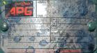 Used Waukesha Rotary Positive Displacement Pump, Model 030US-AP, 316 Stainless Steel. Approximately 36 gallons per minute at 100 psi at 600 rpm capacity, .06 gallon displacement per revolution. 1-1/2...