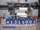 Used Waukesha Rotary Positive Displacement Pump, model 030, 316 stainless steel. Approximately 36 gallons per minute at 100 psi at 600 rpm capacity, .06 gallon displacement per revolution. 1 1/2