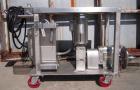 Used Waukesha Rotary Positive Displacement Pump, Model 030, 316 Stainless Steel. Approximately 36 gallons per minute at 100 psi at 600 rpm capacity, .06 gallon displacement per revolution. Stainless ...