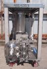Used Waukesha Rotary Positive Displacement Pump, Model 030, 316 Stainless Steel. Approximately 36 gallons per minute at 100 psi at 600 rpm capacity, .06 gallon displacement per revolution. Stainless ...