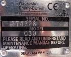 Used Waukesha Rotary Positive Displacement Pump, Model 030, 316 Stainless Steel. Approximately 36 gallons per minute at 100 psi at 600 rpm capacity, .06 gallon displacement per revolution. Stainless ...