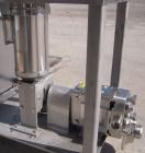 Used Waukesha Rotary Positive Displacement Pump, Model 030, 316 Stainless Steel. Approximately 36 gallons per minute at 100 psi at 600 rpm capacity, .06 gallon displacement per revolution. Stainless ...