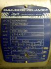 Used Waukesha Rectangular Flange Universal Rotary Positive Displacement Pump, Model 034, 316 Stainless Steel. Approximately 24 gallons per minute at 200 psi at 400 rpm, (0.060) gallon displacement pe...