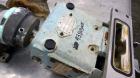 Used- Waukesha Rectangular Flange Universal Rotary Positive Displacement Pump, Model 034, 316 Stainless Steel. Approximately...