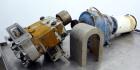 Used Waukesha Rectangular Flange Universal Rotary Positive Displacement Pump, Model 034, 316 Stainless Steel. Approximately 24 gallons per minute at 200 psi at 400 rpm, 0.060 gallon displacement per ...