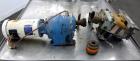 Used Waukesha Rectangular Flange Universal Rotary Positive Displacement Pump, Model 034, 316 Stainless Steel. Approximately 24 gallons per minute at 200 psi at 400 rpm, 0.060 gallon displacement per ...
