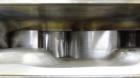 Used Waukesha Rectangular Flange Universal Rotary Positive Displacement Pump, Model 034, 316 Stainless Steel. Approximately 24 gallons per minute at 200 psi at 400 rpm, 0.060 gallon displacement per ...