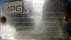 Used Waukesha Rectangular Flange Universal Rotary Positive Displacement Pump, Model 034, 316 Stainless Steel. Approximately 24 gallons per minute at 200 psi at 400 rpm, 0.060 gallon displacement per ...