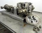 Used Stainless Steel Waukesha Universal Rotary Positive Displacement Pump, Model 060
