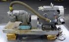 Used Stainless Steel Waukesha Universal Rotary Positive Displacement Pump, Model 060