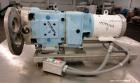 Used Waukesha Positive Displacement Pump, Model 060, 316 Stainless Steel. Rated approximately 90 gallons per minute at 200 psi at 600 rpm, 0.153 gallons displacement per revolution, (2) stainless ste...