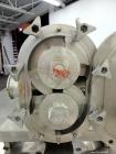 Used Waukesha Positive Displacement Pump, Model 060, 316 Stainless Steel. Rated approximately 90 gallons per minute at 200 psi at 600 rpm, 0.153 gallons displacement per revolution, (2) stainless ste...