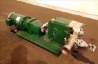 Used Stainless Steel Waukesha Rotary Positive Displacement Pump, Model 060