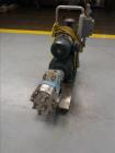 Used- Waukesha Horizontal Rotary Positive Displacement Pump, Model 130, 316 Stai