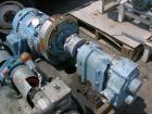 Used- Waukesha Rotary Lobe Pump, Model 125, stainless steel construction, 2.5