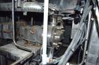 Used Waukesha Positive Displacement Pump, Model 130/U2, 316 Stainless Steel. Approximate displacement 0.254 gallons per revolution, nominal capacity to 150 gallons per minute. Driven by a 5hp, 3/60/2...