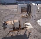 Used Waukesha Horizontal Universal Rotary Positive Displacement Pump, model 130, 316 stainless steel. Approximately 130 gallons per minute at 100 psi at 600 rpm capacity. 3