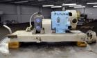 Used Waukesha Universal Rotary Positive Displacement Pump, Model 130, 316 Stainless Steel. Approximately 130 gallons per minute at 100 psi at 600 rpm capacity, 0.254 gallon displacement per revolutio...