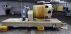 Used Waukesha Universal Rotary Positive Displacement Pump, Model 130, 316 Stainless Steel. Approximately 130 gallons per minute at 100 psi at 600 rpm capacity, 0.254 gallon displacement per revolutio...