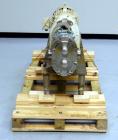 Used Waukesha Universal Rotary Positive Displacement Pump, Model 130, 316 Stainless Steel. Approximately 130 gallons per minute at 100 psi at 600 rpm capacity, (0.254) gallon displacement per revolut...