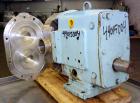 Used Waukesha Rotary Positive Displacement Pump Head Only, Model 130, 316 Stainless Steel.  Approximately 130 gallons per minute at 100 psi at 600 rpm capacity, 0.254 gallons displacement per revolut...