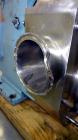 Used Waukesha Rotary Positive Displacement Pump Head Only, Model 130, 316 Stainless Steel.  Approximately 130 gallons per minute at 100 psi at 600 rpm capacity, 0.254 gallons displacement per revolut...