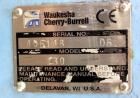 Used Waukesha Universal Rotary Positive Displacement Pump, Model 130, 316 Stainless Steel. Approximately 130 gallons per minute at 100 psi at 600 rpm capacity, 0.254 gallon displacement per revolutio...