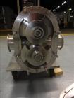 Used Waukesha Horizontal Rotary Positive Displacement Pump, Model 130, 316 Stai