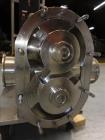 Used Waukesha Horizontal Rotary Positive Displacement Pump, Model 130, 316 Stai