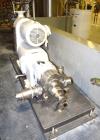 Used Waukesha Positive Displacement Pump, Model 130, Stainless Steel. Approximate capacity 175 gallons per minute, 0.253 gallons displacement per revolution, 3