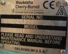 USED: Waukesha universal rotary positive displacement pump, model 015, 316 stainless steel. Approximate 10 gallon per minute capacity, .013 gallon displacement per revolution. (2) 2 lobe stainless st...