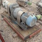 Used Waukesha Rotary Positive Displacement Pump, model 200, 316 stainless steel. Approximate capacity 260 gallons per minute. 4