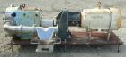 Used Waukesha Universal Rotary Positive Displacement Pump, model 220, 17-4 PH stainless steel. Approximately 260 gallons per minute at 100 psi at 600 rpm capacity, .522 gallon displacement per revolu...