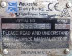 Used Stainless Steel Waukesha Positive Displacement Pump, model 220