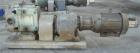 Used Stainless Steel Waukesha Positive Displacement Pump, model 220