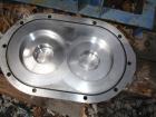 Used Waukesha Universal Rotary Positive Displacement Pump, Model 220, Stainless Steel. Approximately 260 gallons per minute at 100 psi at 600 rpm capacity, .522 gallon displacement per revolution. 4-...