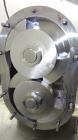 Used Waukesha Universal Rotary Positive Displacement Pump, Model 220, 316 Stainless Steel. Approximately 260 gallons per minute at 100 psi at 600 rpm capacity, (0.522) gallon displacement per revolut...