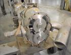 Used Waukesha 220 Positive Displacement Pump mounted on portable cart. Has a vented cover, 5
