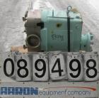 Used Waukesha Universal Rotary Positive Displacement Pump, Model 220, 316 Stainless Steel. Approximately 260 gallons per minute at 100 psi at 600 rpm capacity, .522 gallon displacement per revolution...