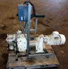 Used Stainless Steel Waukesha Positive Displacement Pump, Model 223