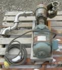 Used- Waukesha Rotary Positive Displacement Pump, Model 25, 316 Stainless Steel.1 1/2